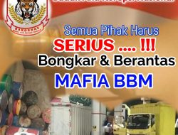 Ketua Umum Badan Anti Korupsi Nasional Minta Semua Pihak Serius Berantas Mafia dan Pengepul BBM Bersubsidi