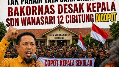 BAKORNAS Menyatakan Kepala SDN Wanasari 12 Kec. Cibitung, Kab. Bekasi Tidak Memahami Cara Membalas Surat atau Asal-asalan.